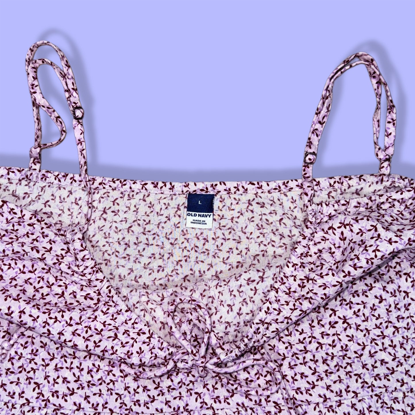 TOP DE TIRANTES FLORAL | OLD NAVY | L