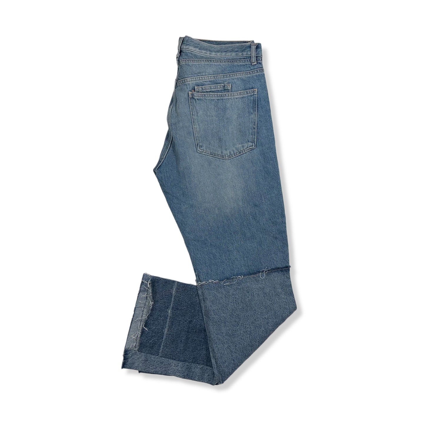 JEANS LOW-RISE PATCHWORK | ZARA | TALLA 12