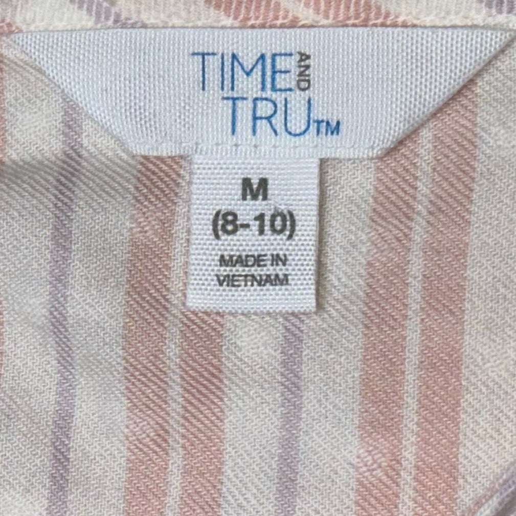 BLUSA DE RAYAS MANGA 3/4 | TIME AND TRU | TALLA M