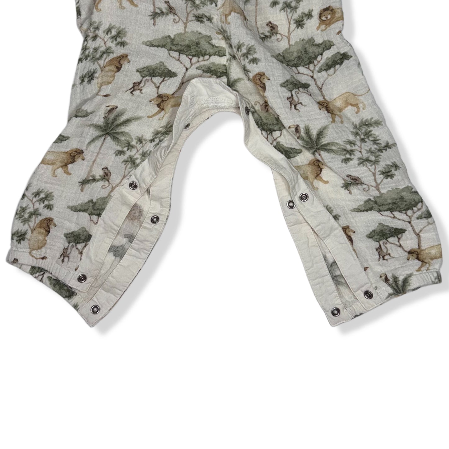 ROMPER CON ESTAMPADO DE SAFARI | NEWBIE | 9-12M