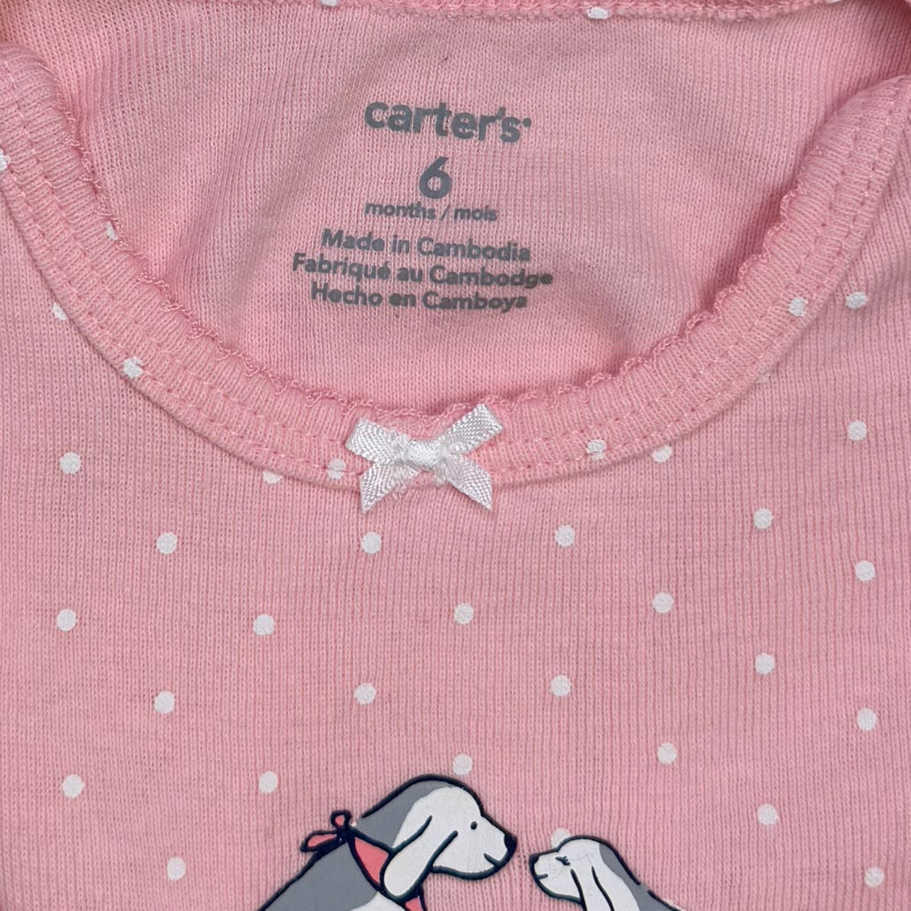 ENTERIZO PARA BEBÉ | CARTER'S | TALLA 6M