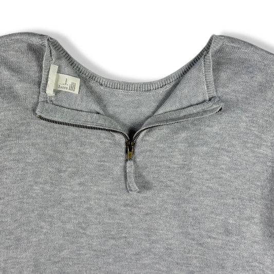 SUÉTER TEJIDO CON ZIPPER TRASERO | H&M | TALLA L