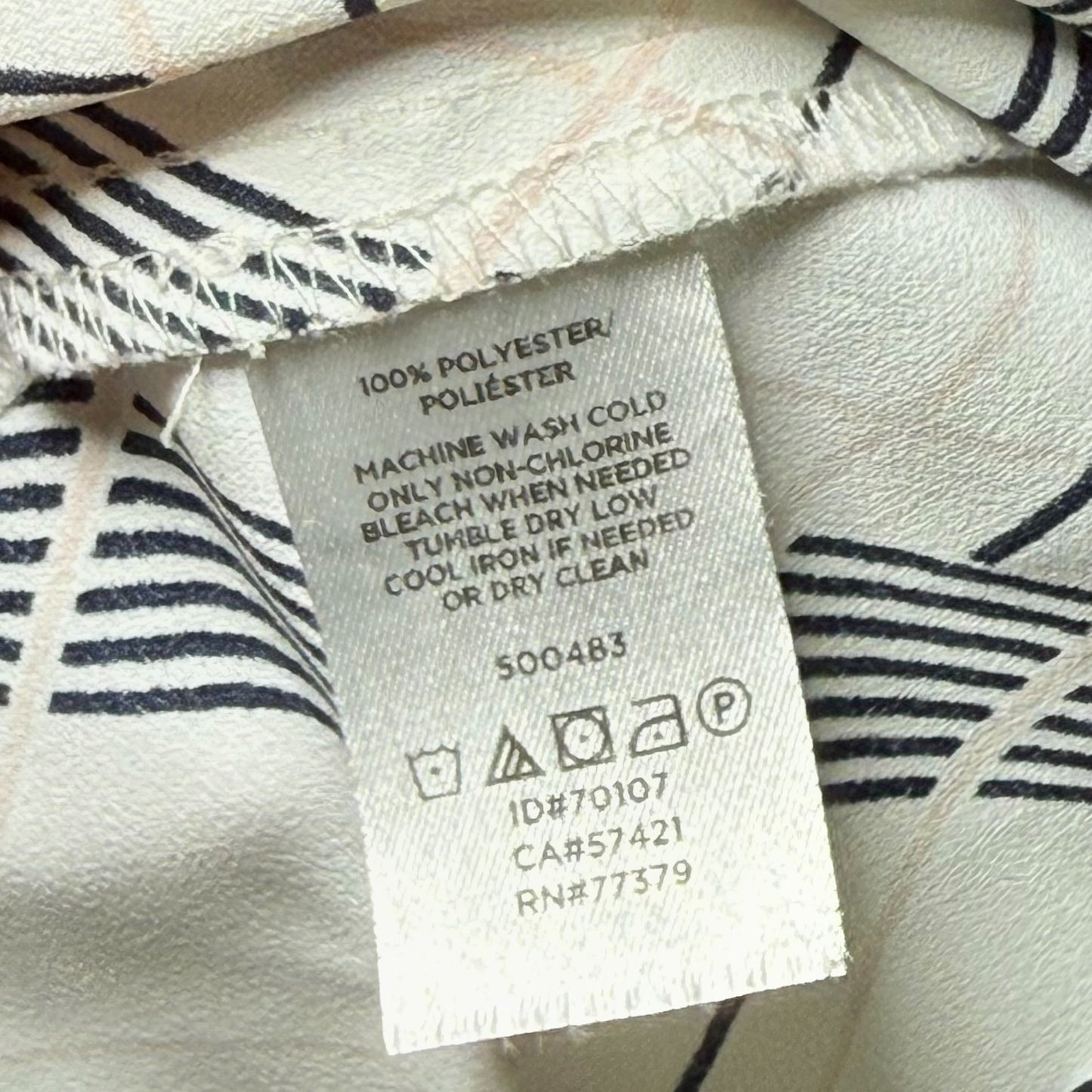 BLUSA DE CUADROS CON MANGAS PLISADAS | ANN TAYLOR | M