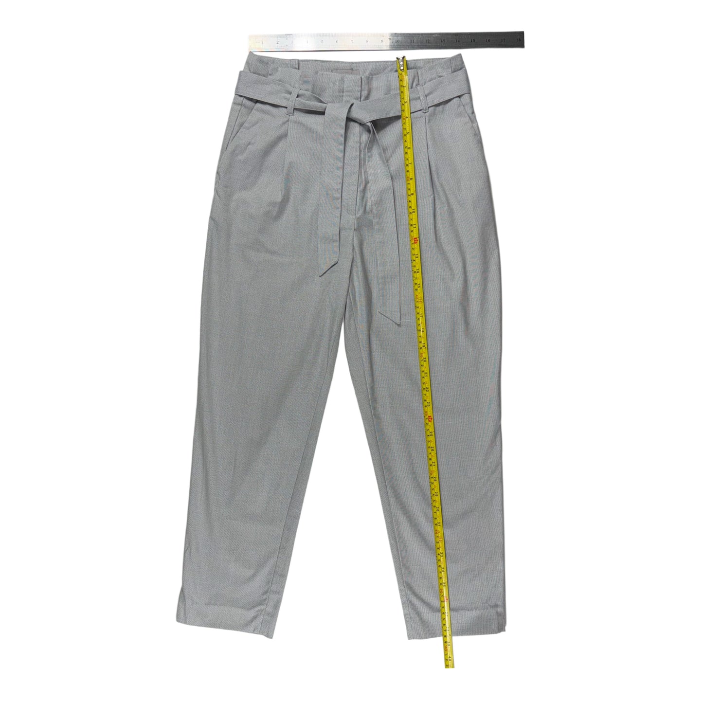 PANTALÓN GRIS PAPER BAG | H&M | TALLA 8