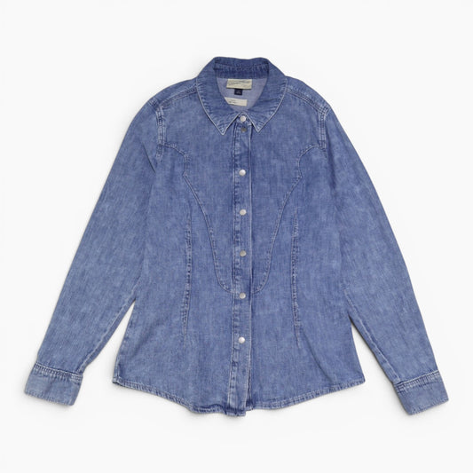 CAMISA DENIM MANGA LARGA | UNIVERSAL THREAD | TALLA 8 (M)