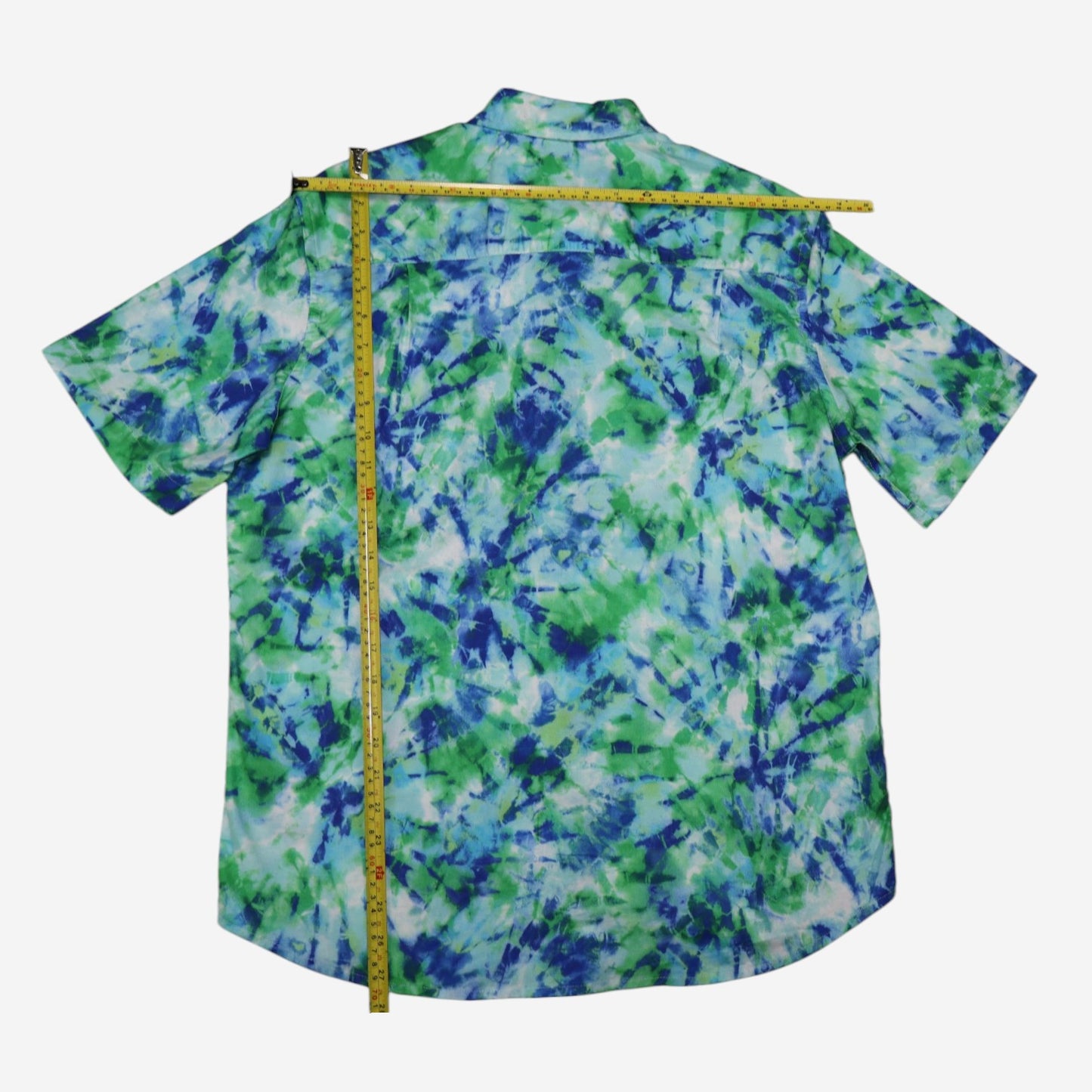 CAMISA MANGA CORTA CON ESTAMPADO TIE-DYE | CROWN & IVY | TALLA S