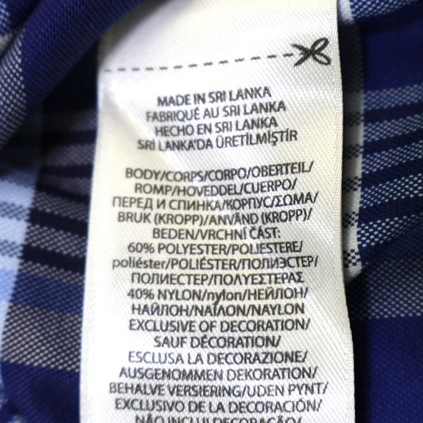 CAMISA MANGA LARGA AZUL DE CUADROS | POLO RALPH LAUREN | TALLA M