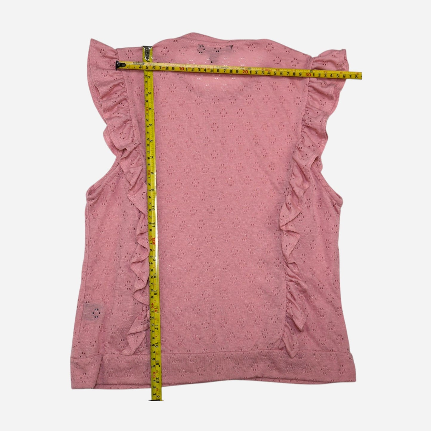 BLUSA ROSADA CON VOLANTES PARA NIÑAS | STUNN’D | TALLA M