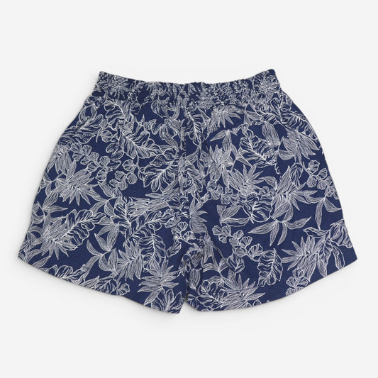 SHORTS DE LINO CON ESTAMPADO TROPICAL | BRIGGS NEW YORK | TALLA M