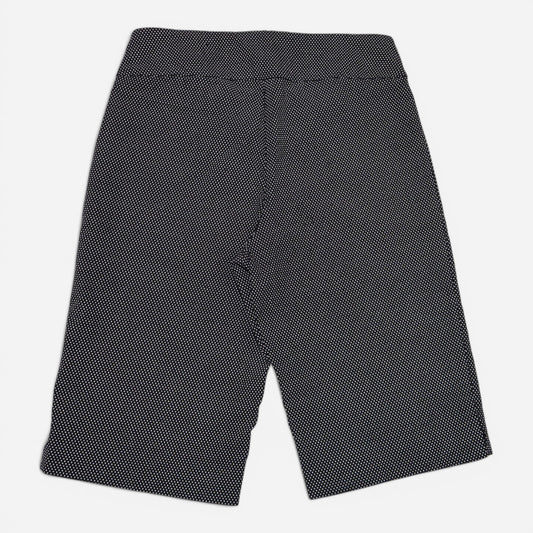 PANTALÓN CAPRI NEGRO CON PUNTITOS BLANCOS | PECK & PECK | TALLA 2 (XS)