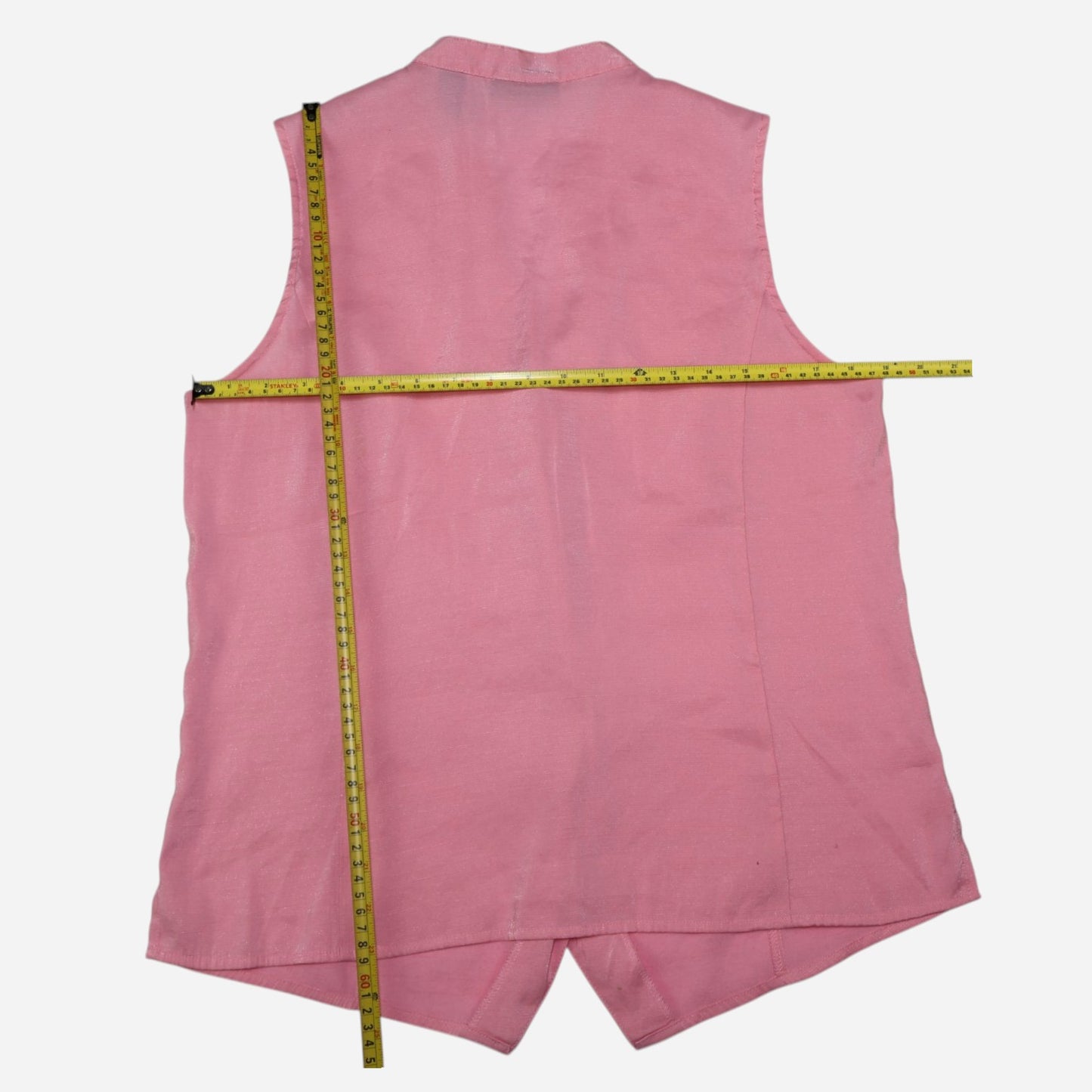 BLUSA ROSADA TIPO VEST | KAREN SCOTT | TALLA L