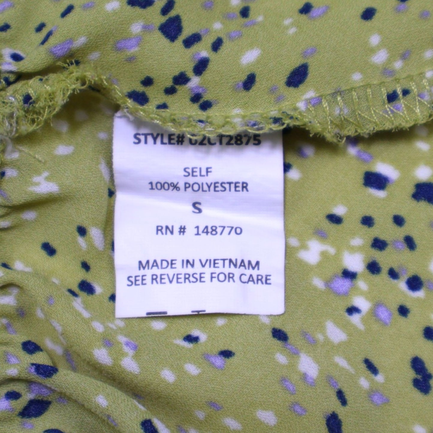 TOP DE TIRANTES VERDE CON ESTAMPADO | SIENNA SKY | TALLA S