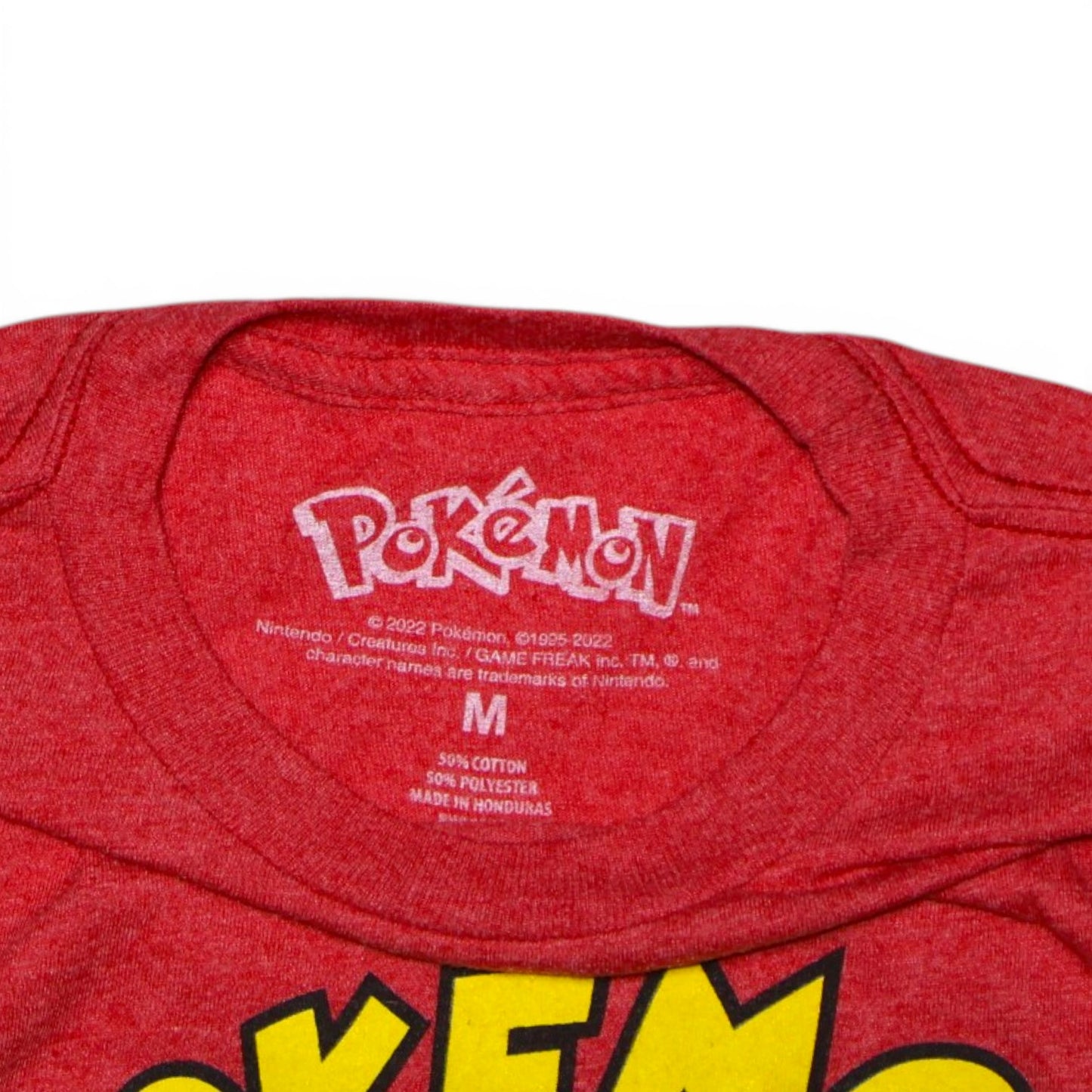 T-SHIRT ROJO CON GRÁFICO DE POKÉMON PARA NIÑOS | POKÉMON | TALLA M