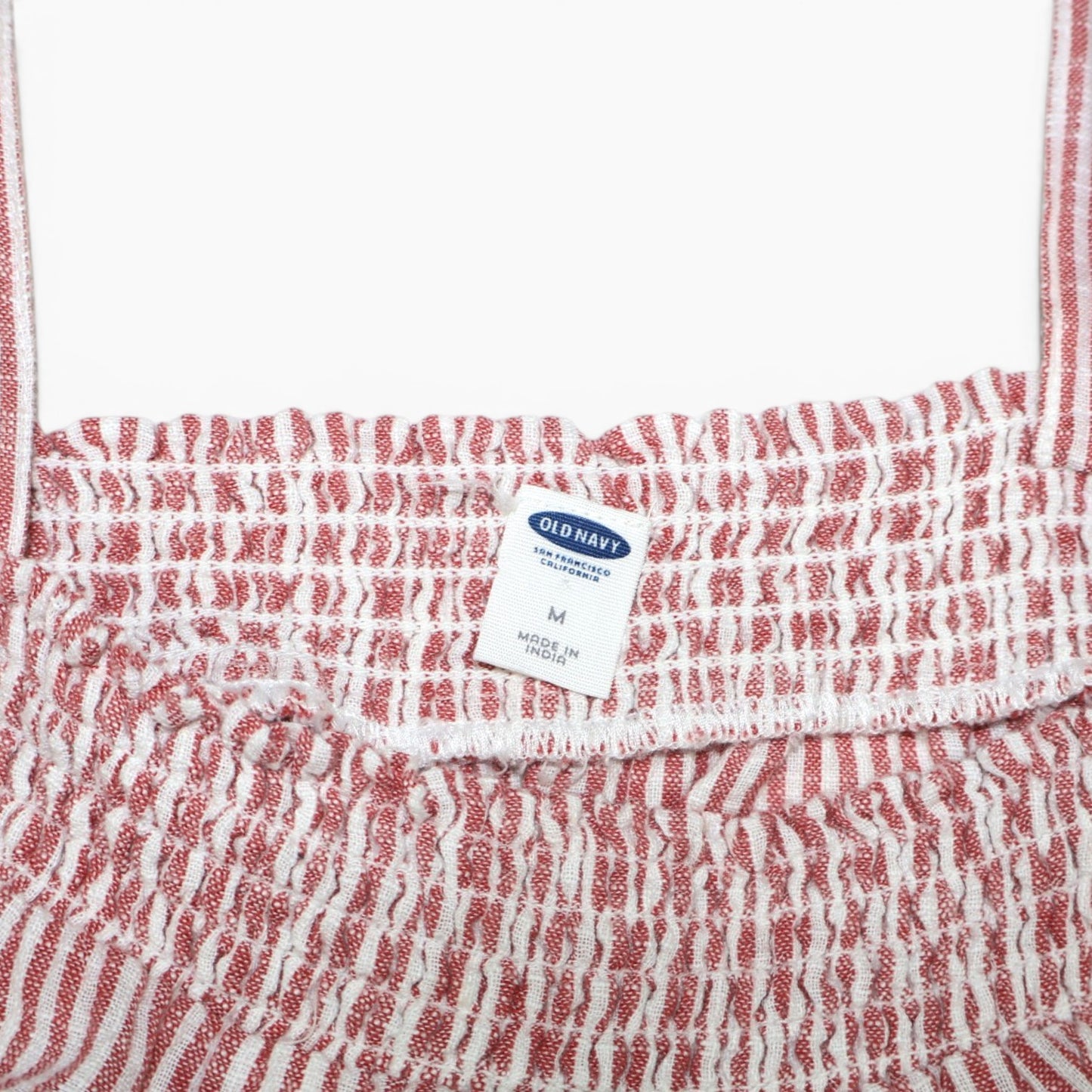 TOP DE RAYAS ROJAS Y BLANCAS | OLD NAVY | TALLA M