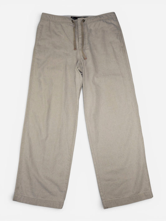 PANTALÓN DE LINO CON CORDÓN | EXPRESS | TALLA M