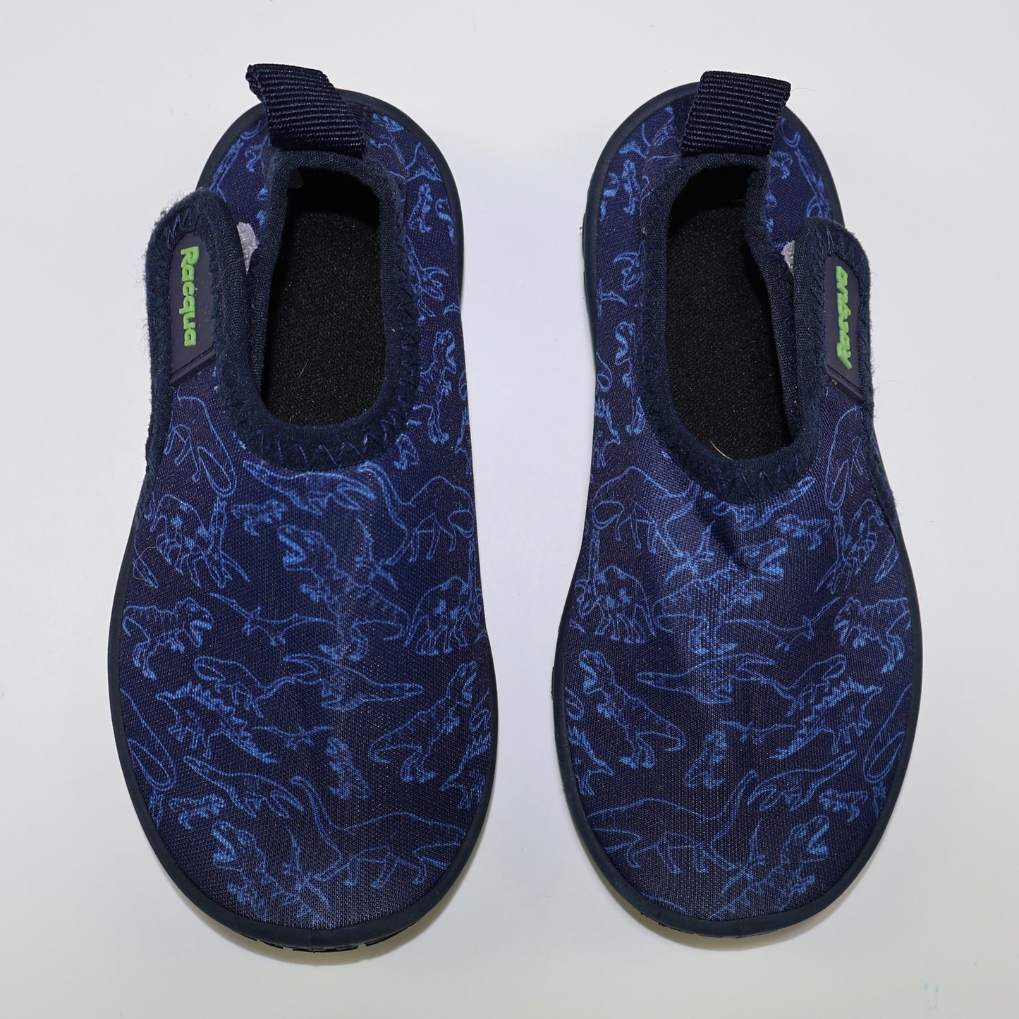 ZAPATOS DE AGUA AZULES CON DINOSAURIOS | RACQUA | TALLA 24