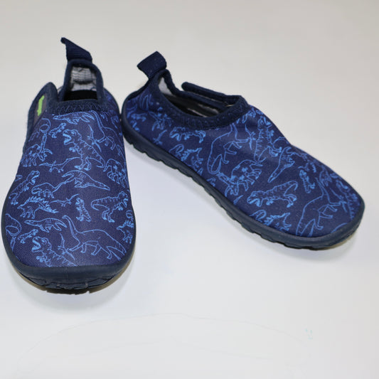 ZAPATOS DE AGUA AZULES CON DINOSAURIOS | RACQUA | TALLA 24