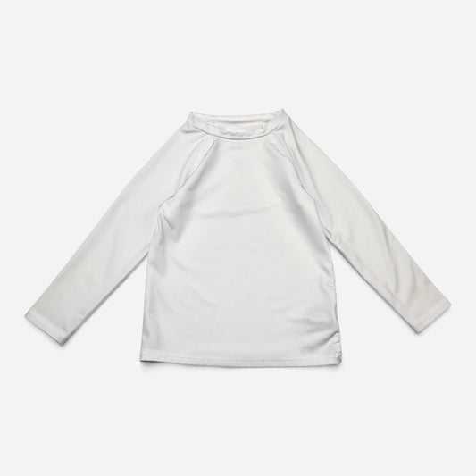 CAMISETA DE BAÑO MANGA LARGA BLANCA INFANTIL | CAT & JACK | TALLA 3T