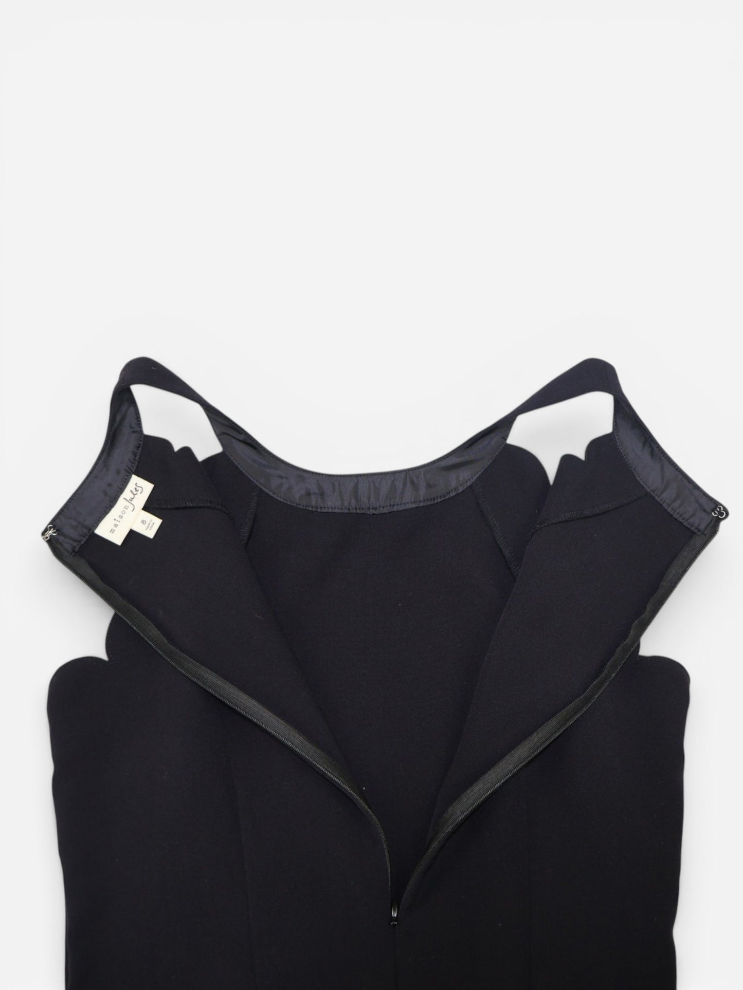 VESTIDO NEGRO CORTO SIN MANGAS | MAISON JULES | TALLA 8 (M)