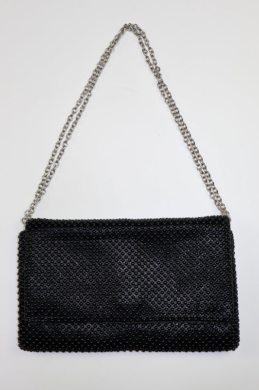 CLUTCH NEGRO CON CADENA | I.N.C. INTERNATIONAL CONCEPTS