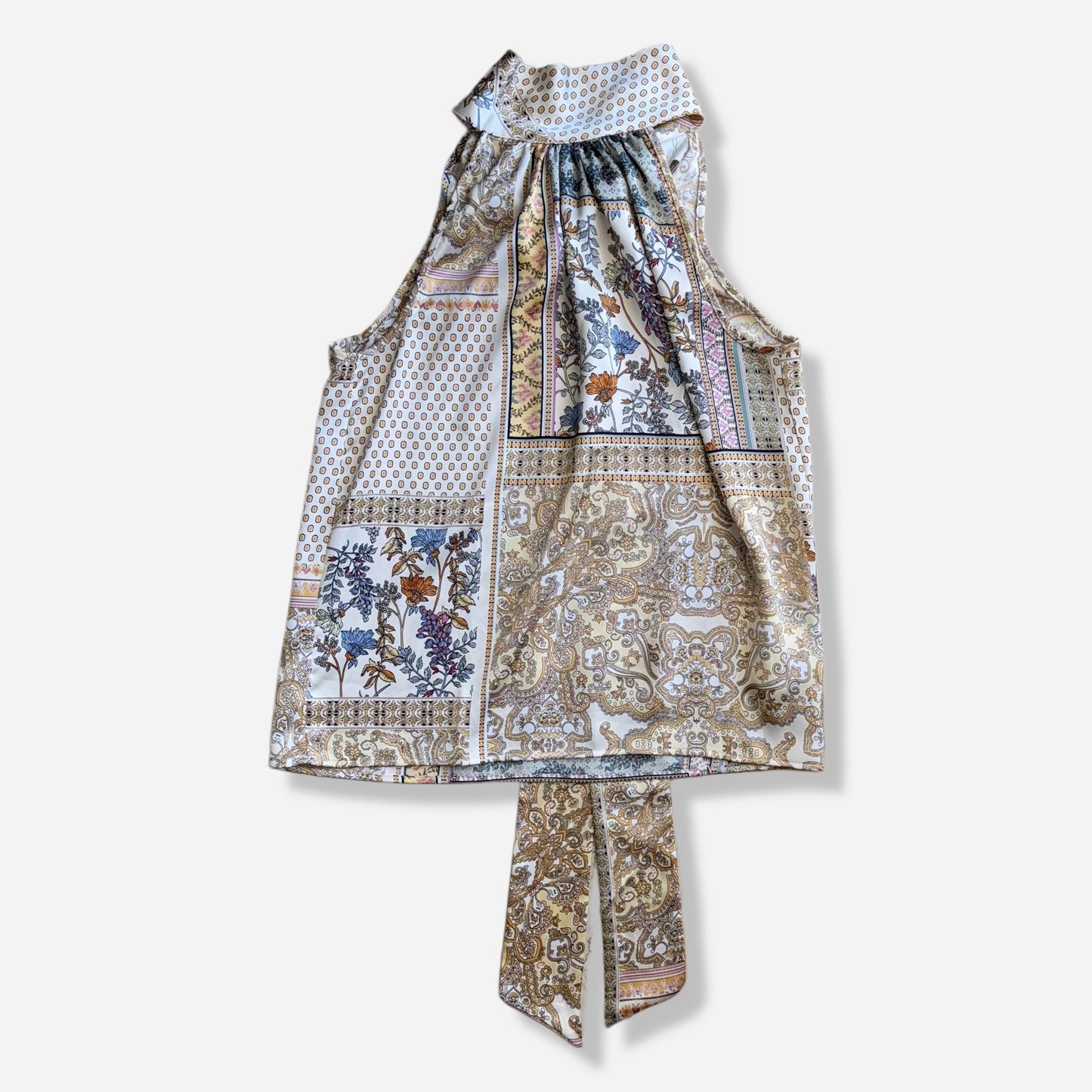 BLUSA HALTER ESTAMPADO PAISLEY | JOIE | S