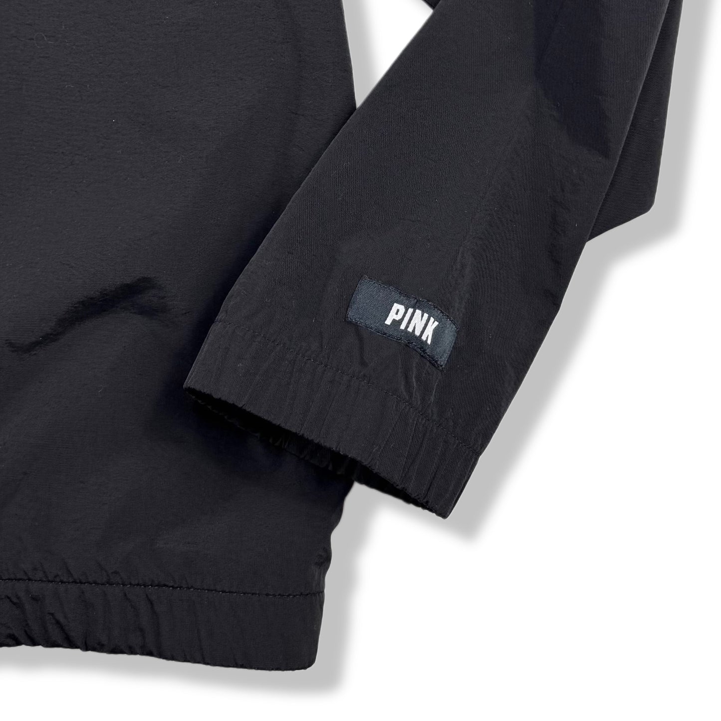 SPORT JACKET NEGRA CON CAPUCHA | PINK | TALLA S/M