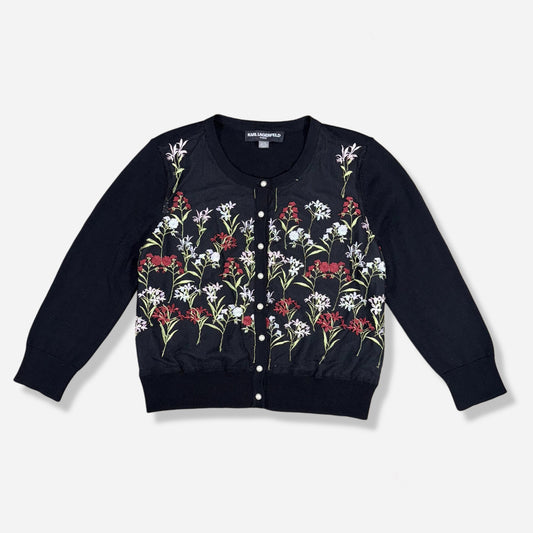 CARDIGAN CON BORDADO | KARL LAGERFELD PARIS | L