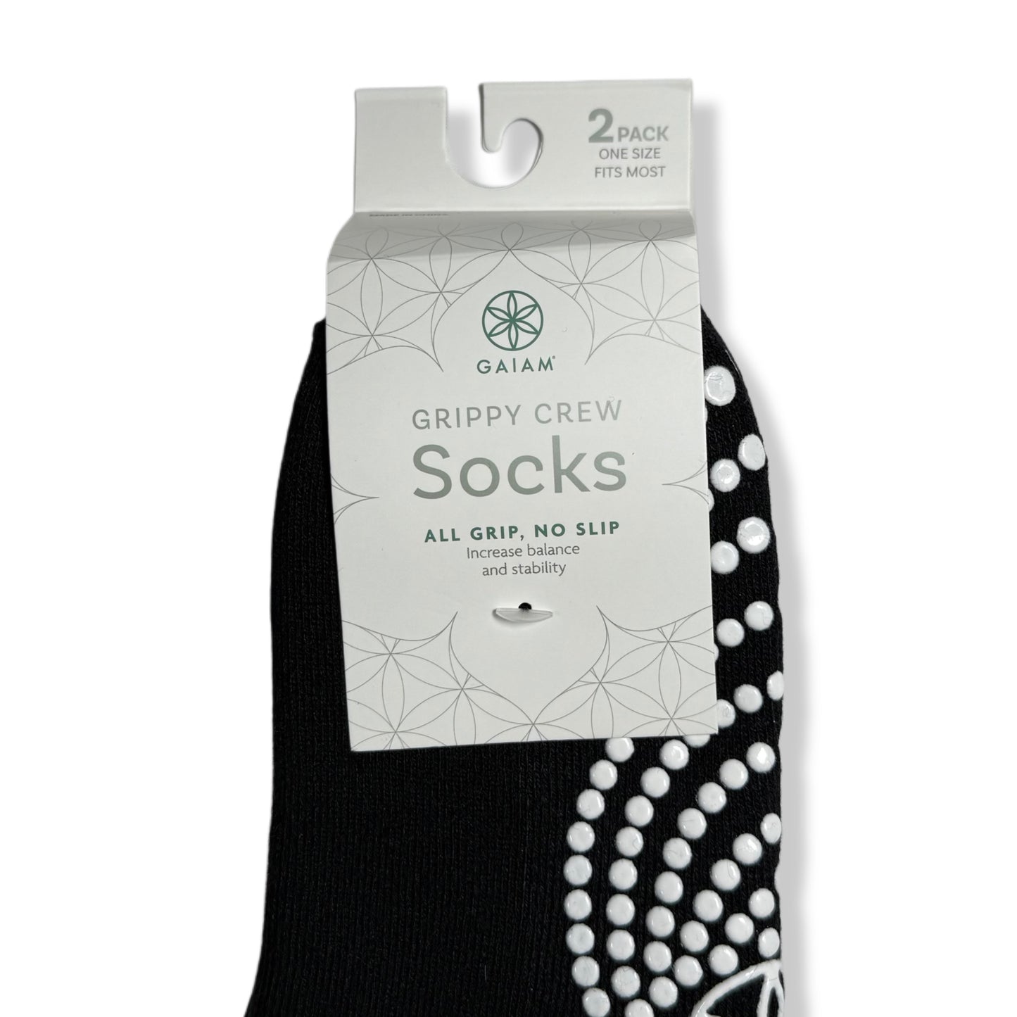 MEDIAS ANTIDESLIZANTES (PACK DE 2) | GAIAM | ONE SIZE