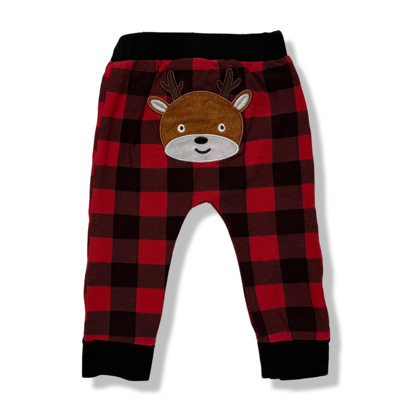 PANTALÓN DECUADROS ROJOS | 70 (6-12M)