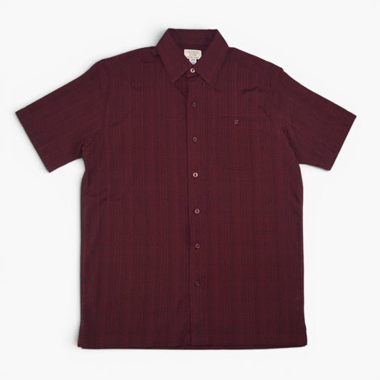 CAMISA MANGA CORTA VINOTINTO | HUDSON RIVER | TALLA S