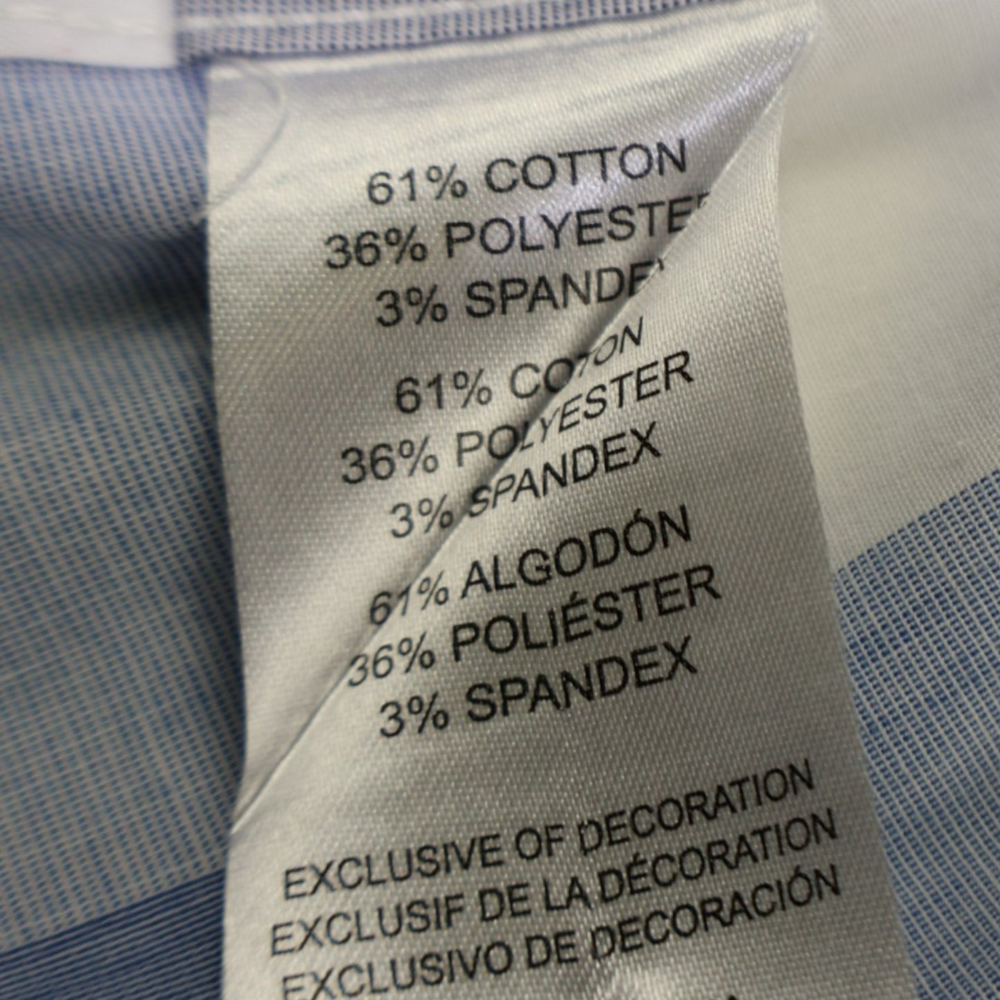 CAMISA MANGA CORTA DE CUADROS AZUL Y GRIS | LEE | TALLA M