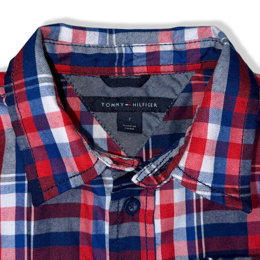 CAMISA DE CUADROS PARA NIÑOS | TOMMY HILFIGER | 7