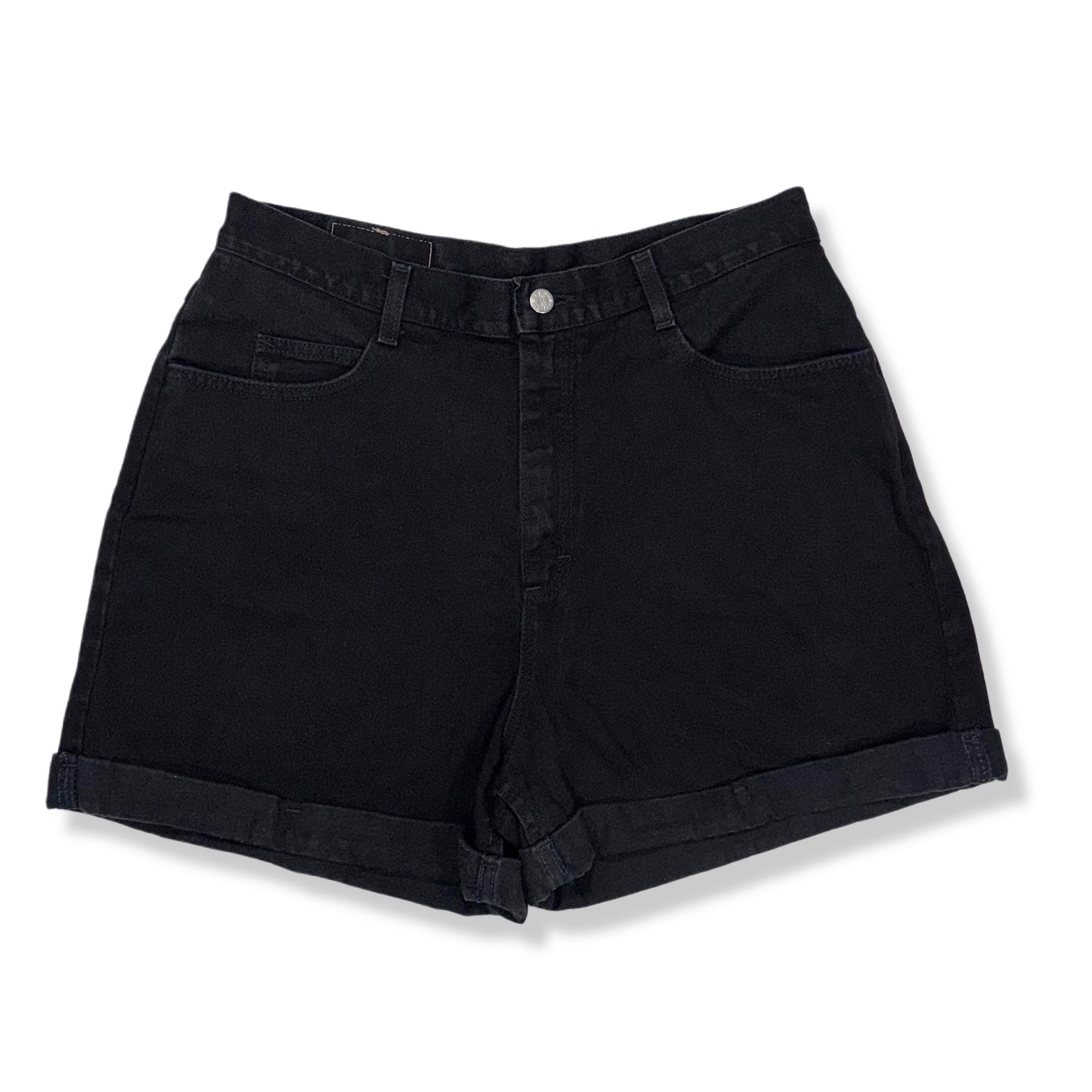 HIGH-RISE SHORTS NEGROS CLÁSICOS | RIDERS | 16
