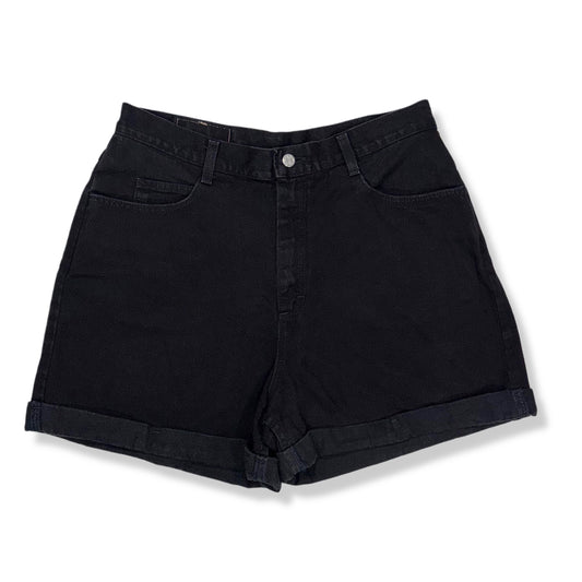 HIGH-RISE SHORTS NEGROS CLÁSICOS | RIDERS | 16