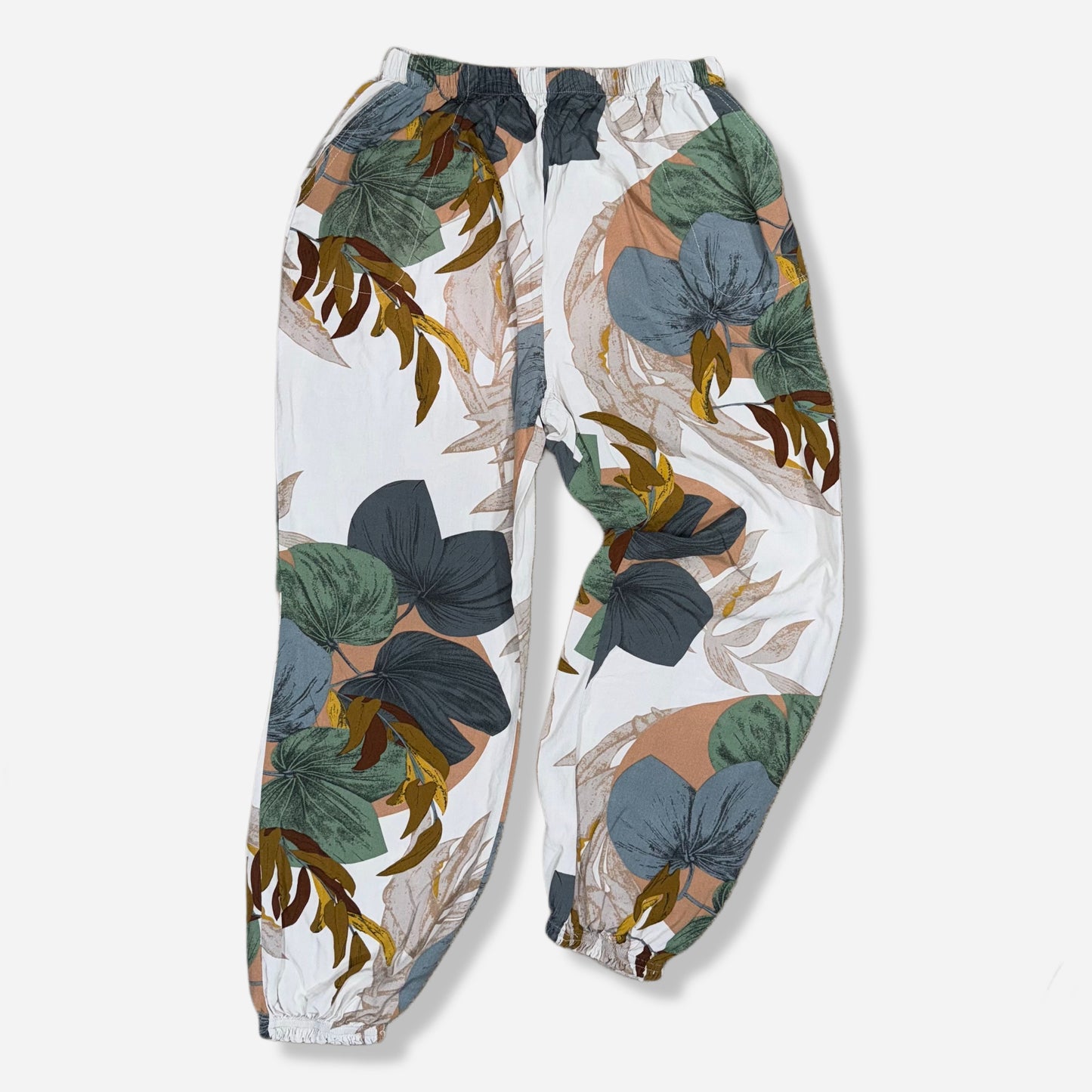 PANTALÓN JUVENIL CON ESTAMPADO TROPICAL | XL