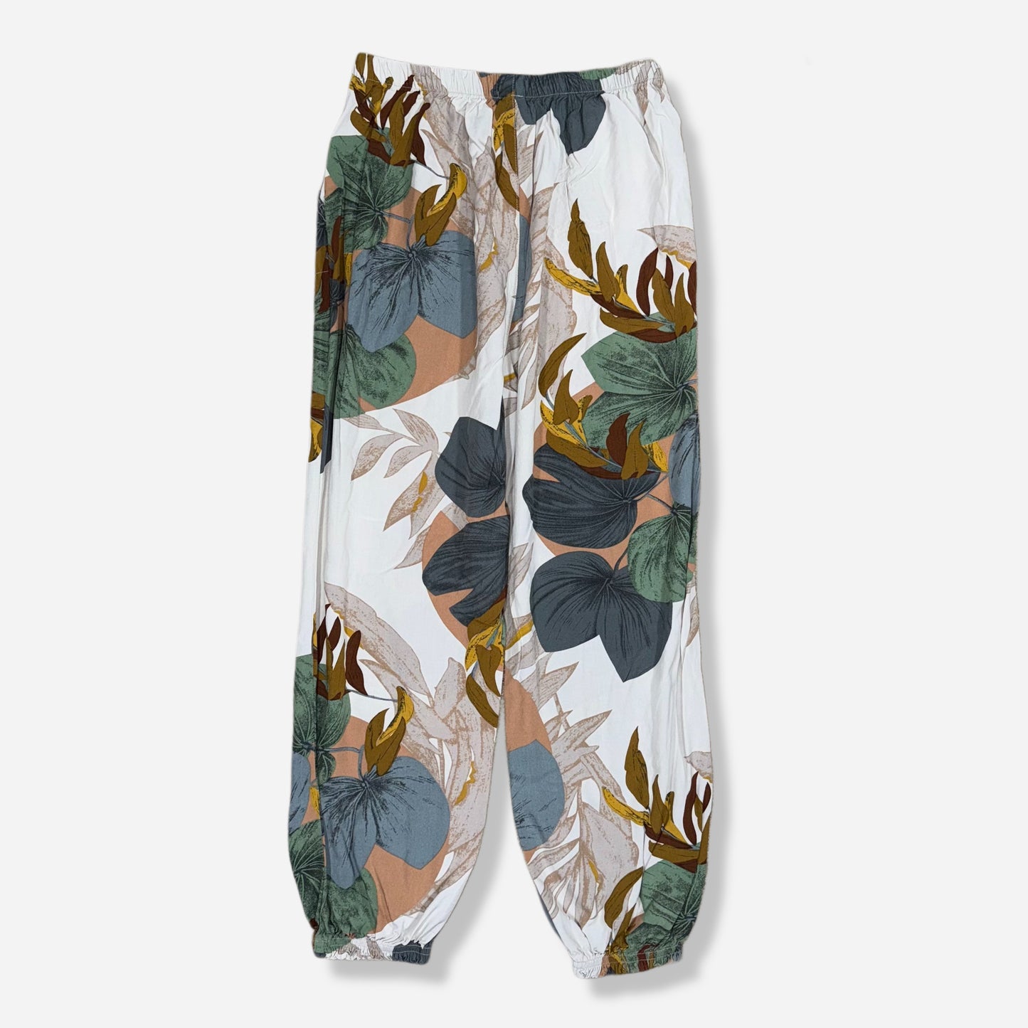 PANTALÓN JUVENIL CON ESTAMPADO TROPICAL | XL