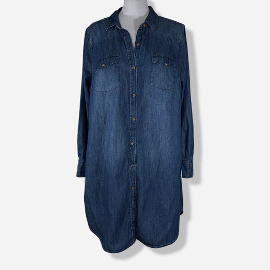 VESTIDO CAMISERO DENIM | MERONA | XXL