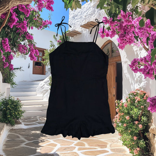 ENTERIZO NEGRO CORTO JUVENIL | GB GIRLS | 16