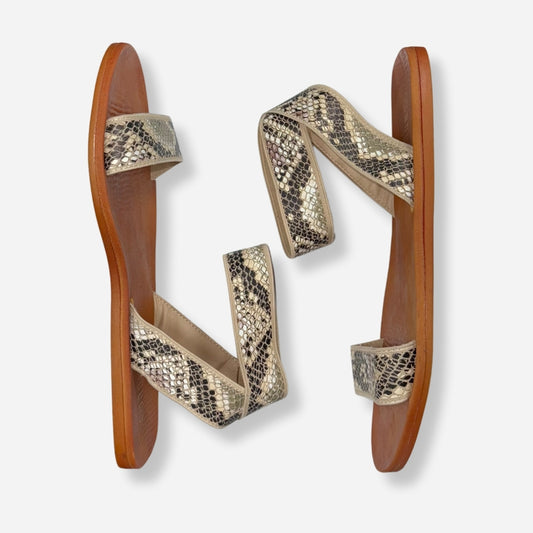 SANDALIAS DE SNAKE PRINT | ROUGE | 8.5