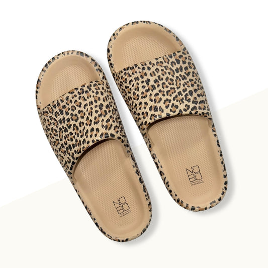 CHANCLETAS DE ANIMAL PRINT | NO BOUNDARIES | TALLA 9
