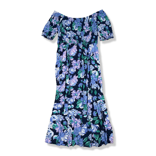 VESTIDO OFF-SHOULDER FLOREADO | HARLOW & ROSE | XL