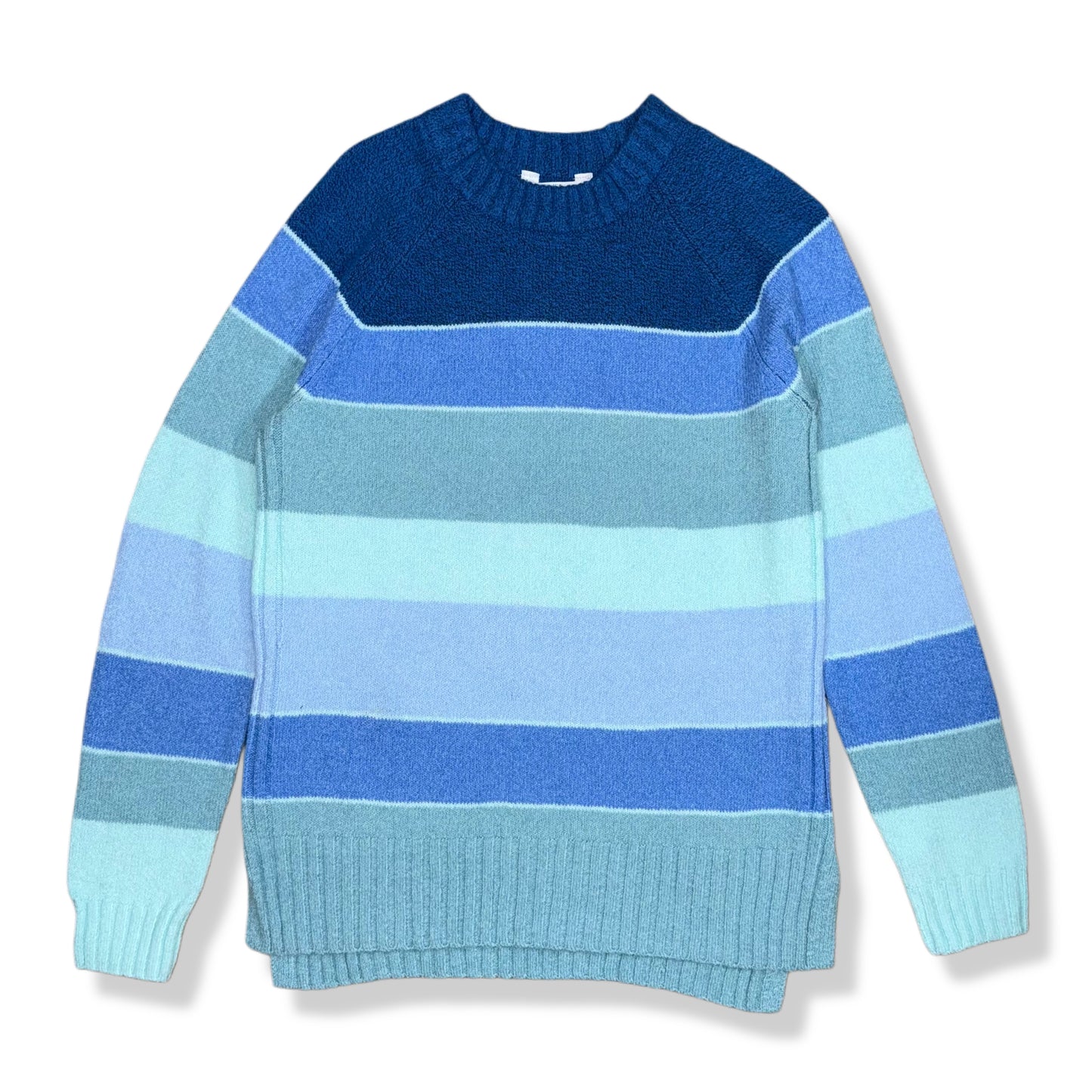 SWEATER DE RAYAS AZULES PARA MUJER | TIME AND TRU | TALLA M (8–10)