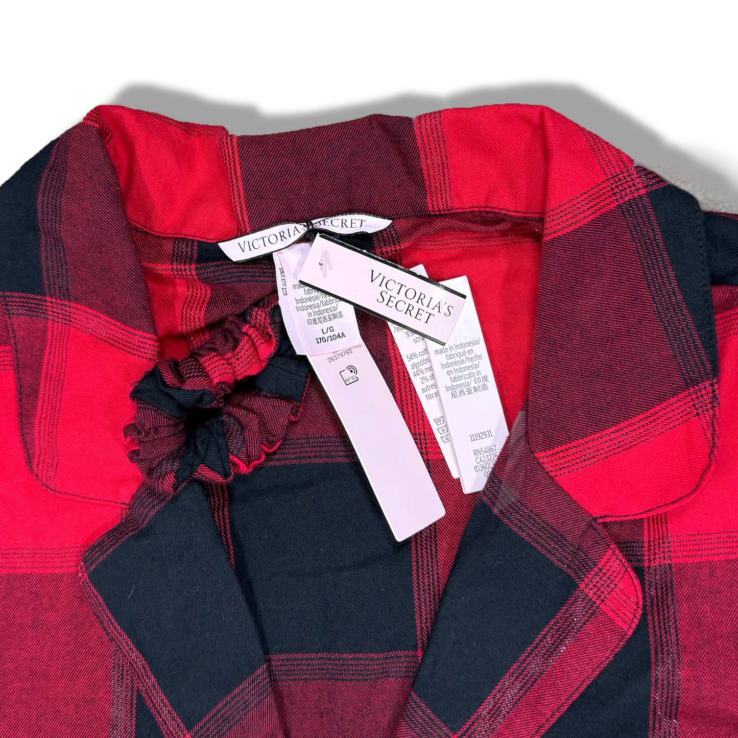 TOP DE PIJAMA DE CUADROS | VICTORIA'S SECRET | L