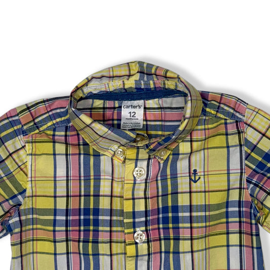 CAMISA DE CUADROS | CARTER’S | 12M