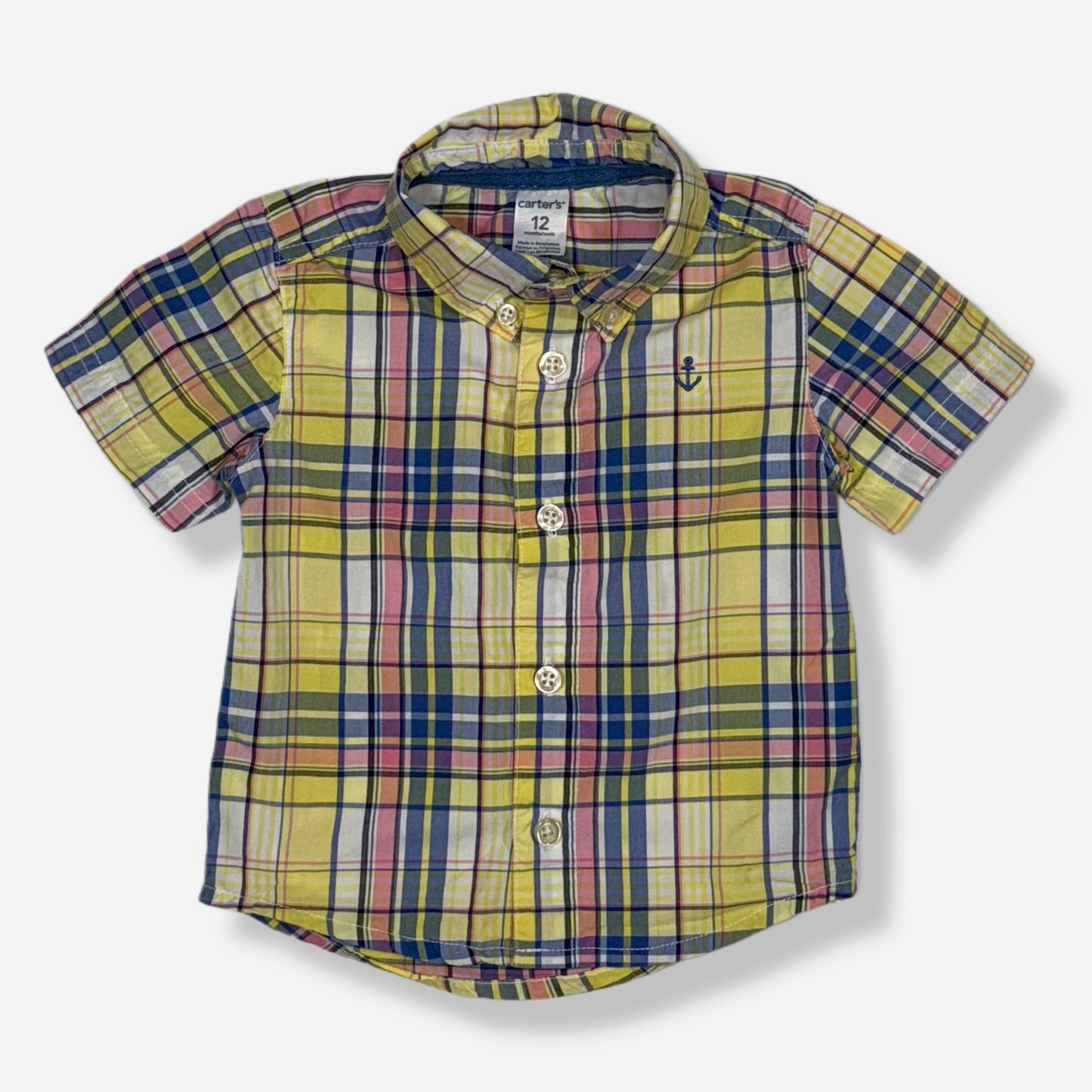 CAMISA DE CUADROS | CARTER’S | 12M