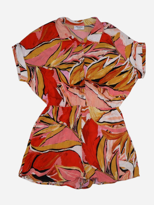 ROMPER CON ESTAMPADO TROPICAL | JOLIE & JOY | TALLA L