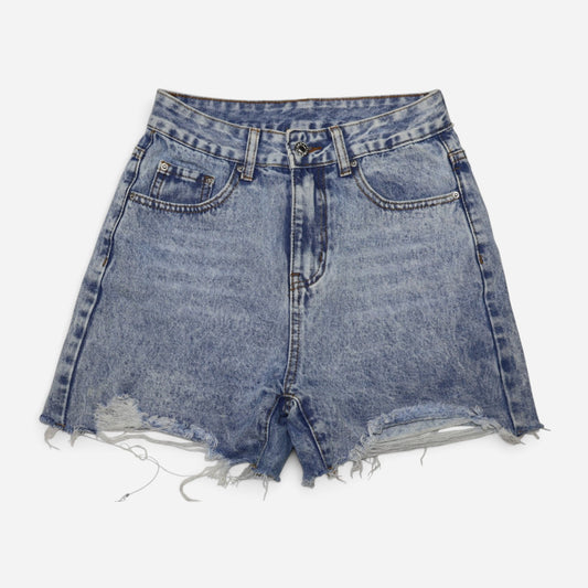 SHORT JEAN DE TIRO ALTO | TALLA XS