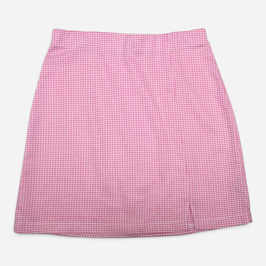 FALDA MINI DE CUADROS VICHY | TOPSHOP | TALLA 6 (S)