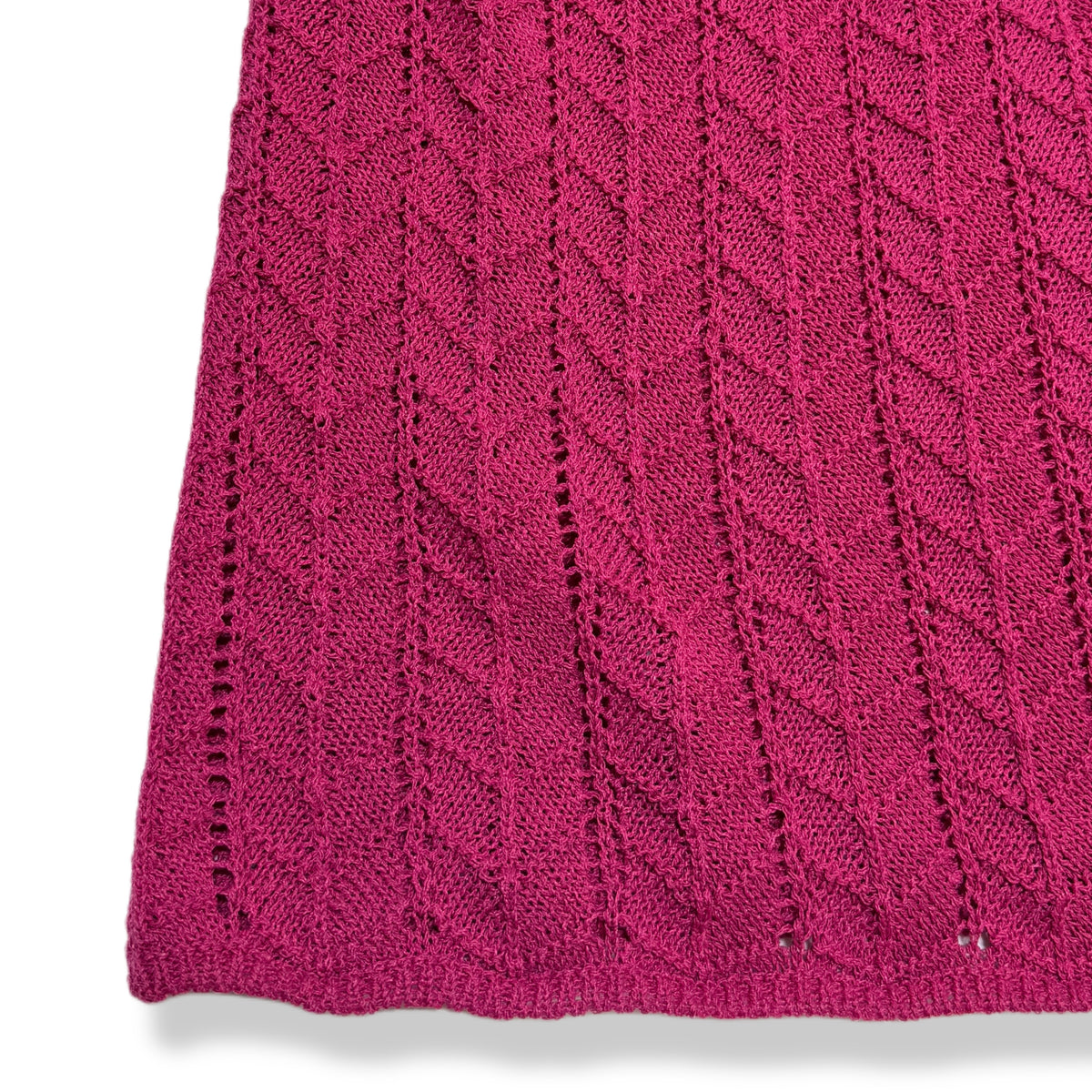 TOP TEJIDO COLOR VINO CON TIRANTES PARA MUJER | MANGO | TALLA S