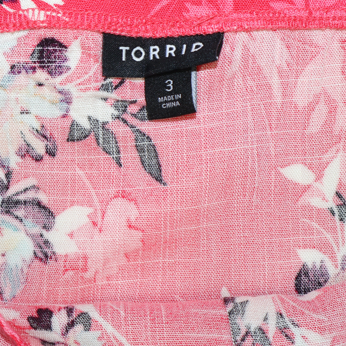BLUSA CON ESTAMPADO FLORAL SIN MANGAS | TORRID | TALLA 3X